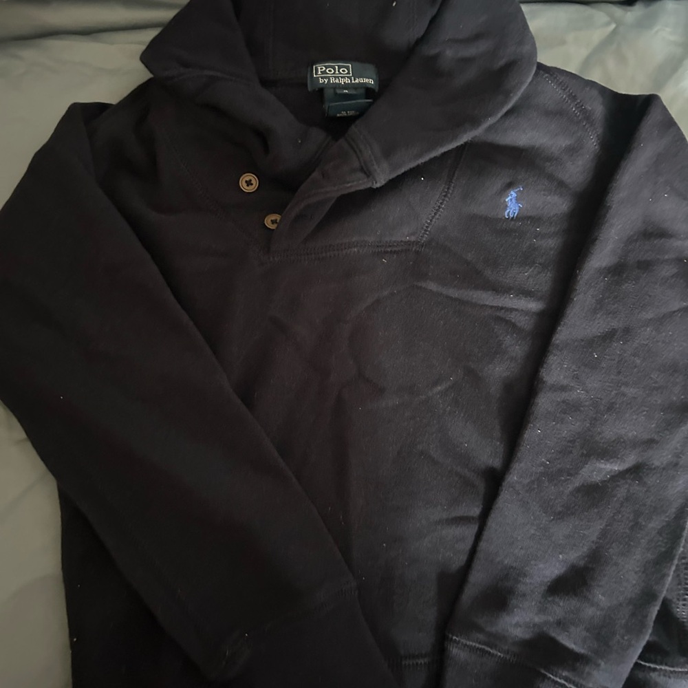 Polo by Ralph Lauren Black Sweatshirt Hoodie